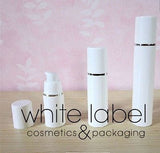 50ML WHITE AIRLESS COSMETIC VACUUM PUMP LOTION BOTTLE- NEW 50PCS/LOT