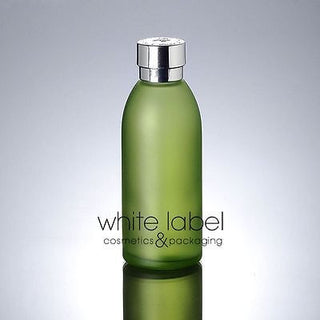 120ML GREEN GLASS COSMETIC BOTTLE ASSORTED STYLES/SIZES-LOT/50PCS