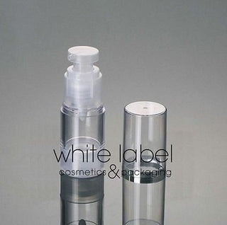 15ML PLASTIC AIRLESS VACUUM PUMP COSMETIC LOTION BOTTLE- NEW 100PCS/LOT