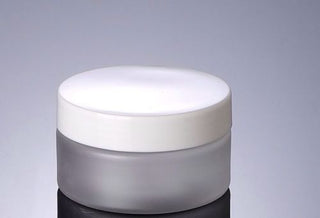 100G Frosted Cream PET Jar With White Or Black Lid-50PCS/LOT