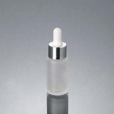 20ML FROSTED GLASS DROPPER COSMETIC BOTTLES WHOLESALE- 50PCS/LOT