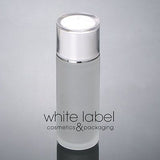 80ML FROSTED GLASS COSMETIC PUMP BOTTLES- NEW 50PCS/LOT