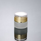 30G FROSTED GLASS COSMETIC CREAM JAR WITH GOLD LID WHOLESALE- 50PCS/LOT